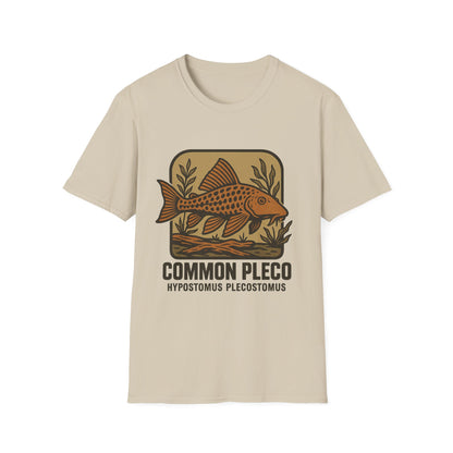 Common Pleco Shirt – Nostalgic Retro Aquarium Style