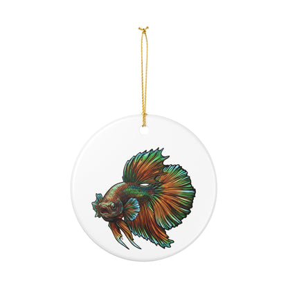 Copper Dragon Betta Ornament