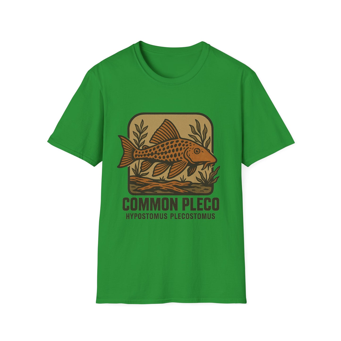 Common Pleco Shirt – Nostalgic Retro Aquarium Style