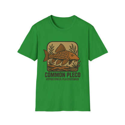 Common Pleco Shirt – Nostalgic Retro Aquarium Style