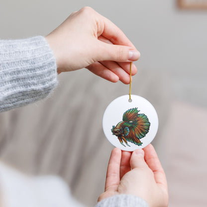 Copper Dragon Betta Ornament