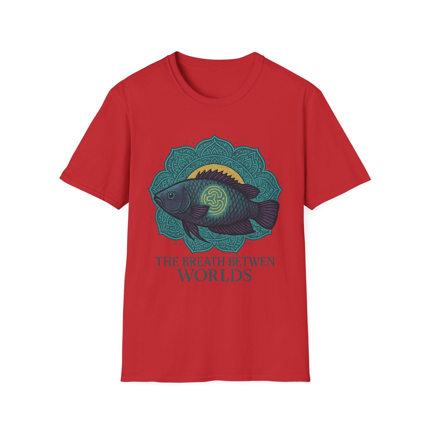 The Breath Between Worlds Tee – Spiritual Climbing Perch Design