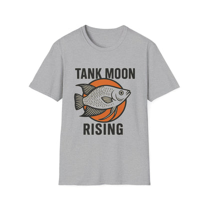 Tank Moon Rising Tee – Retro Moonlight Gourami Emblem