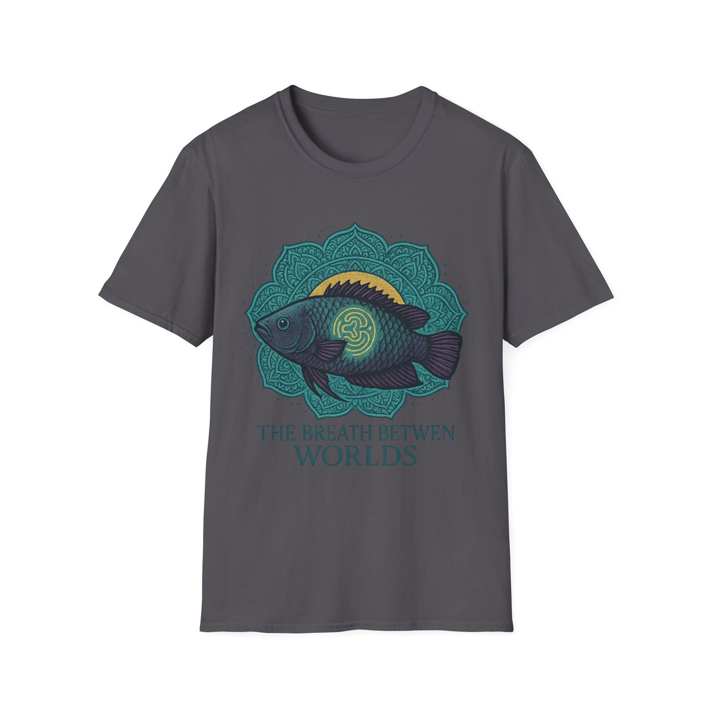 The Breath Between Worlds Tee – Spiritual Climbing Perch Design