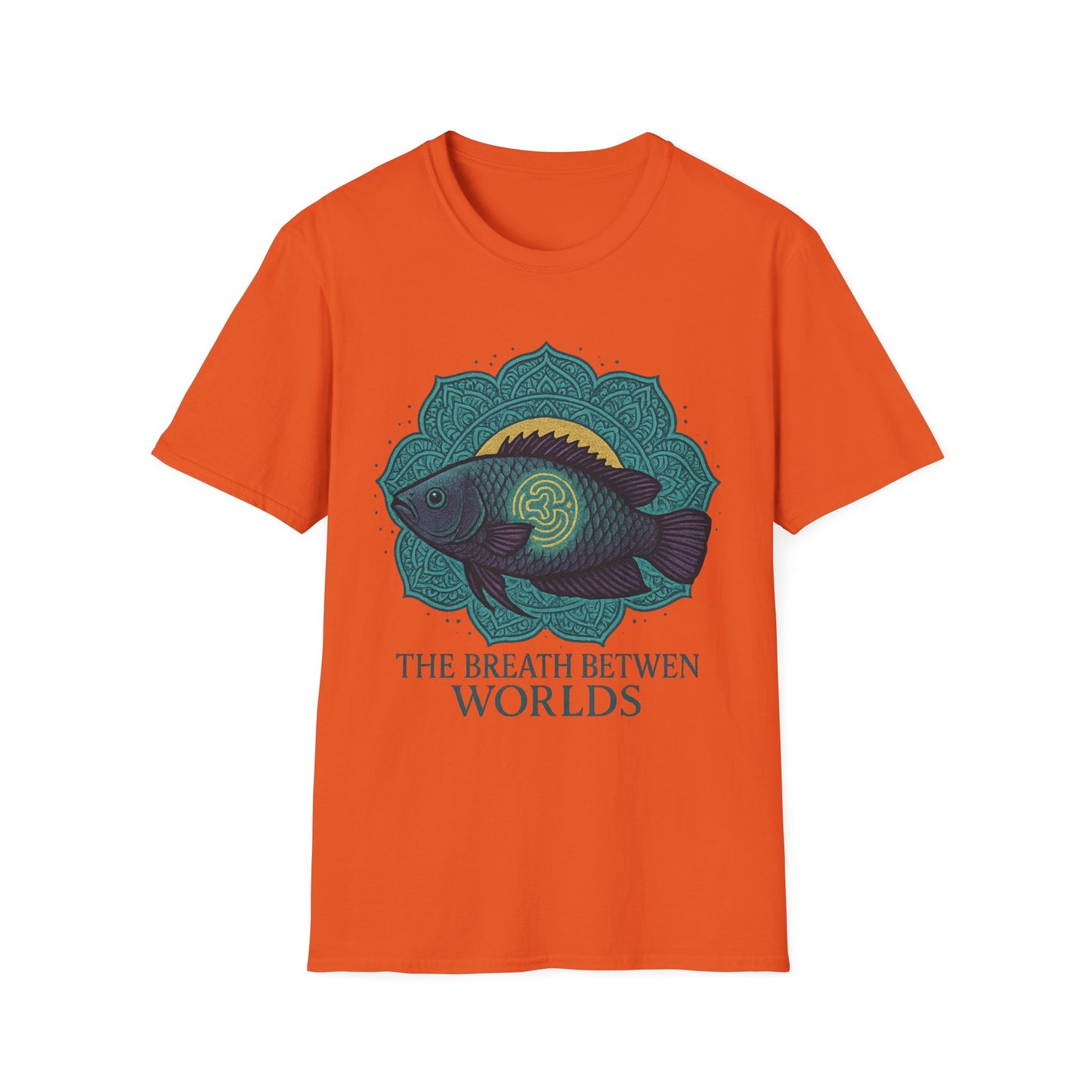 The Breath Between Worlds Tee – Spiritual Climbing Perch Design