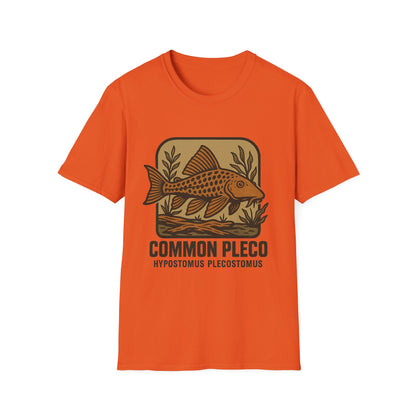 Common Pleco Shirt – Nostalgic Retro Aquarium Style