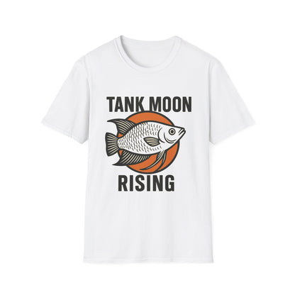 Tank Moon Rising Tee – Retro Moonlight Gourami Emblem