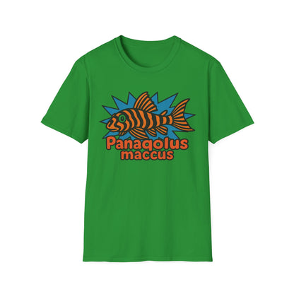 Retro Aquarium Tee – Clown Pleco Bubble Letter Print