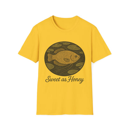 Sweet as Honey Tee – Hand-Sketched Honey Gourami Design