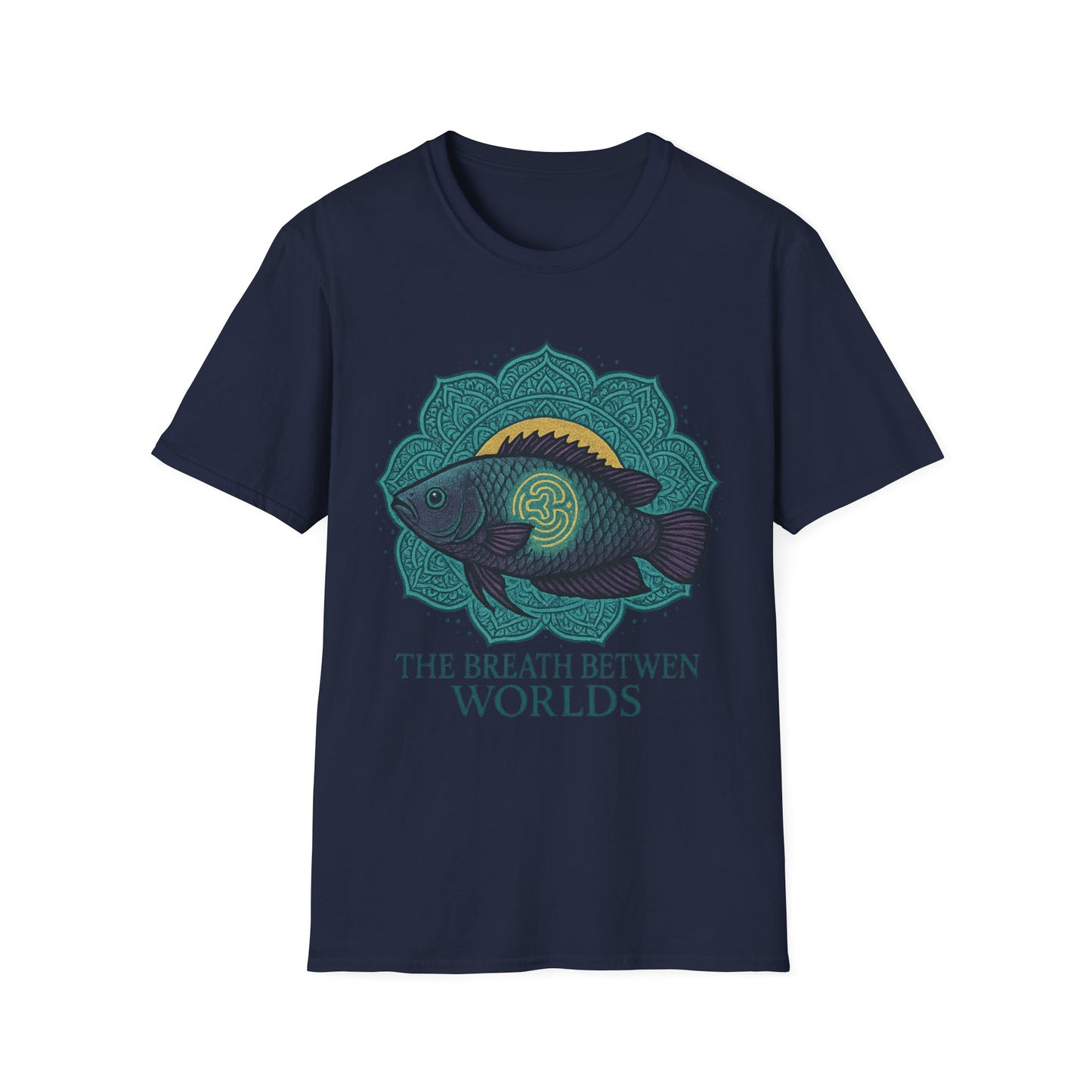 The Breath Between Worlds Tee – Spiritual Climbing Perch Design