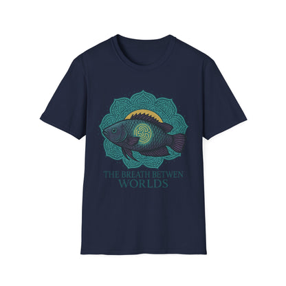 The Breath Between Worlds Tee – Spiritual Climbing Perch Design