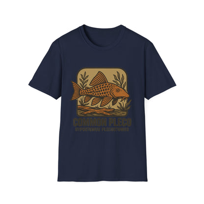 Common Pleco Shirt – Nostalgic Retro Aquarium Style