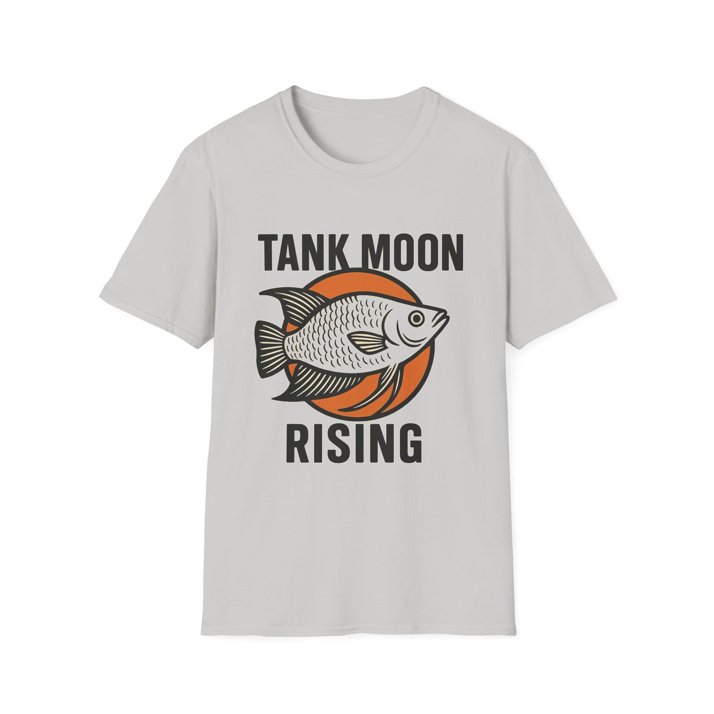Tank Moon Rising Tee – Retro Moonlight Gourami Emblem