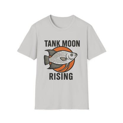 Tank Moon Rising Tee – Retro Moonlight Gourami Emblem
