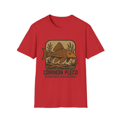 Common Pleco Shirt – Nostalgic Retro Aquarium Style