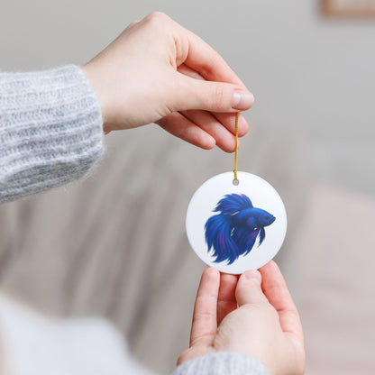 Electric Flow Betta Ornament