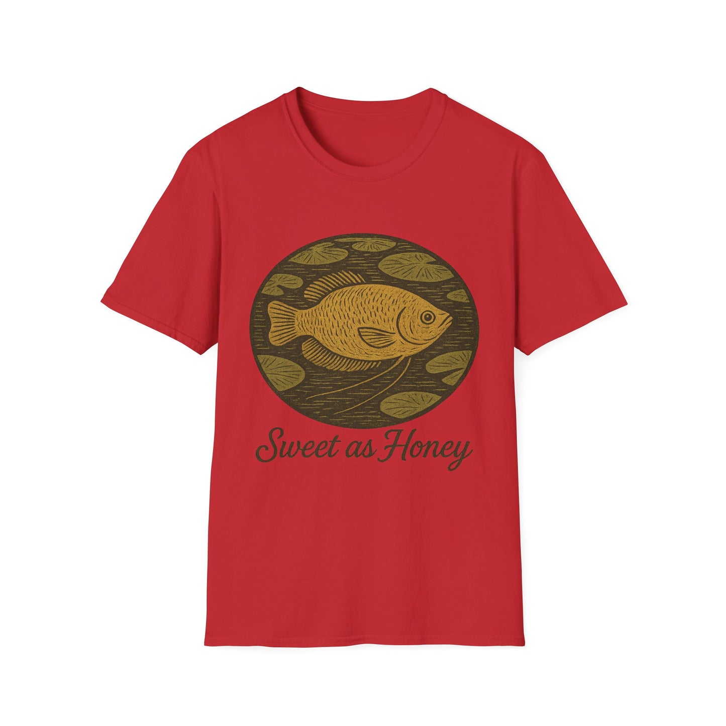 Sweet as Honey Tee – Hand-Sketched Honey Gourami Design