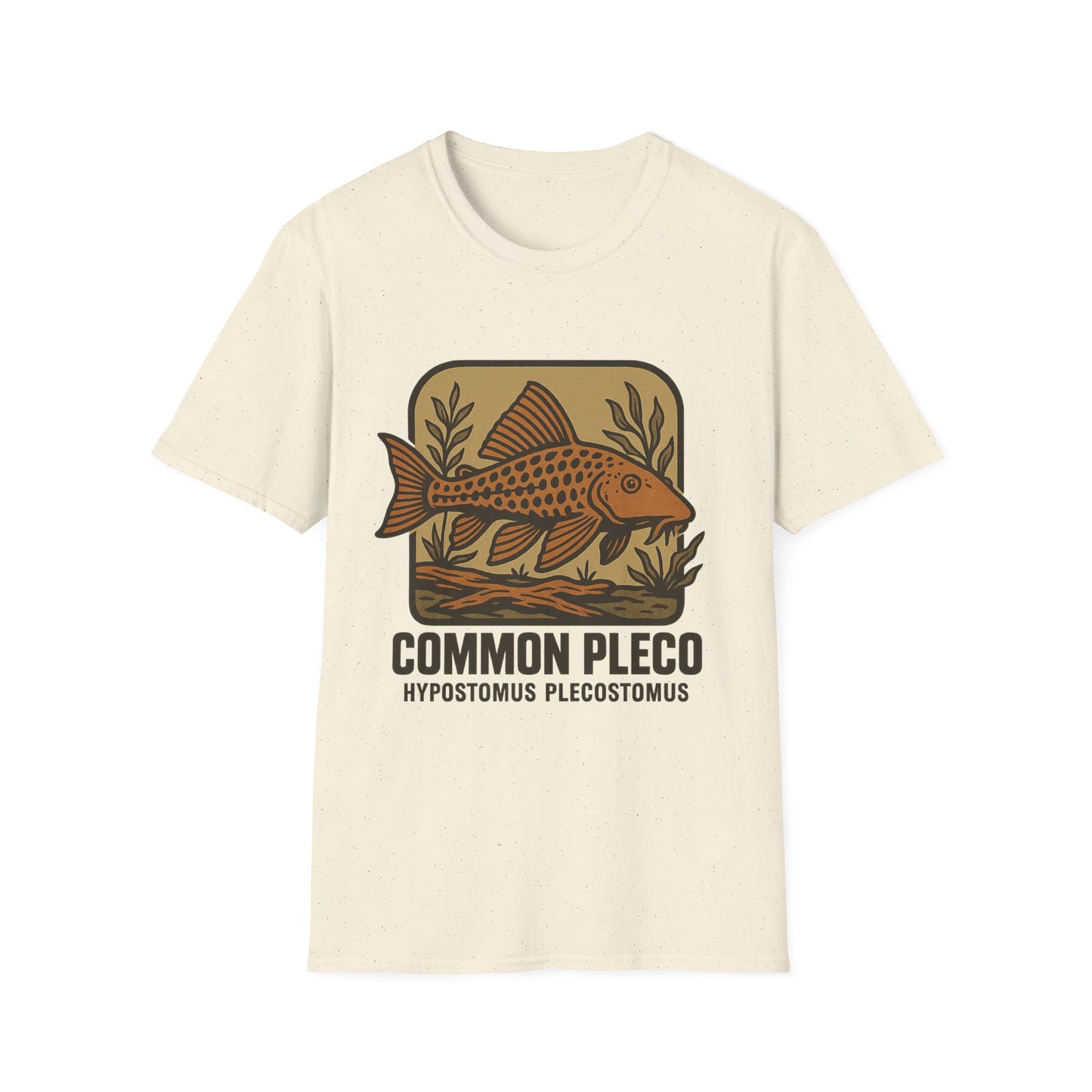 Common Pleco Shirt – Nostalgic Retro Aquarium Style
