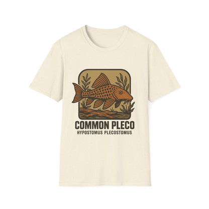 Common Pleco Shirt – Nostalgic Retro Aquarium Style