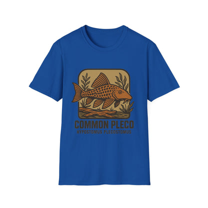 Common Pleco Shirt – Nostalgic Retro Aquarium Style