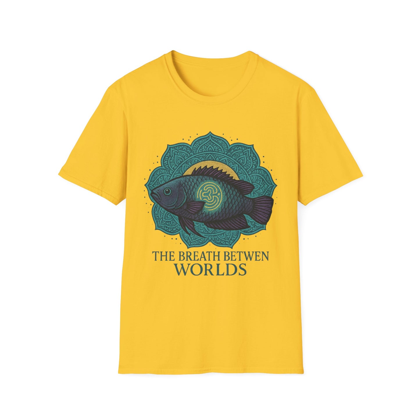 The Breath Between Worlds Tee – Spiritual Climbing Perch Design
