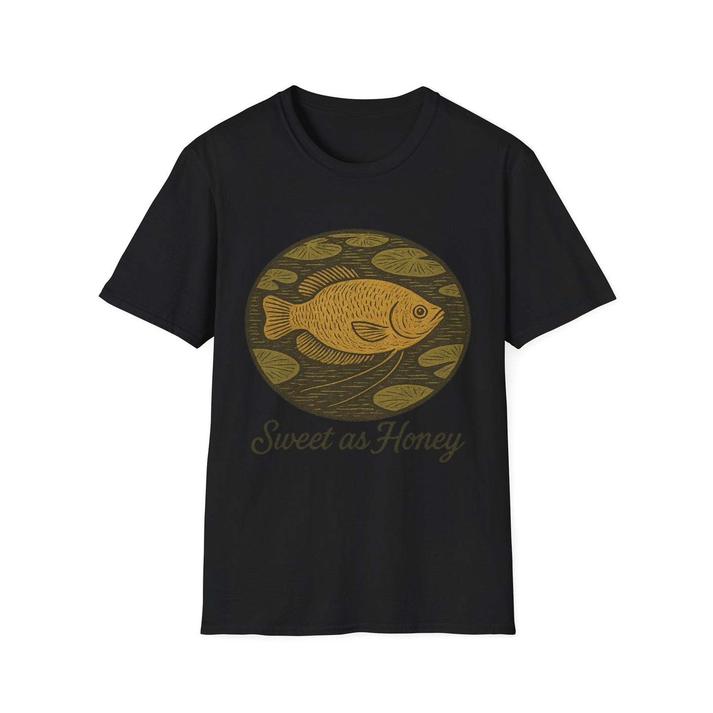 Sweet as Honey Tee – Hand-Sketched Honey Gourami Design
