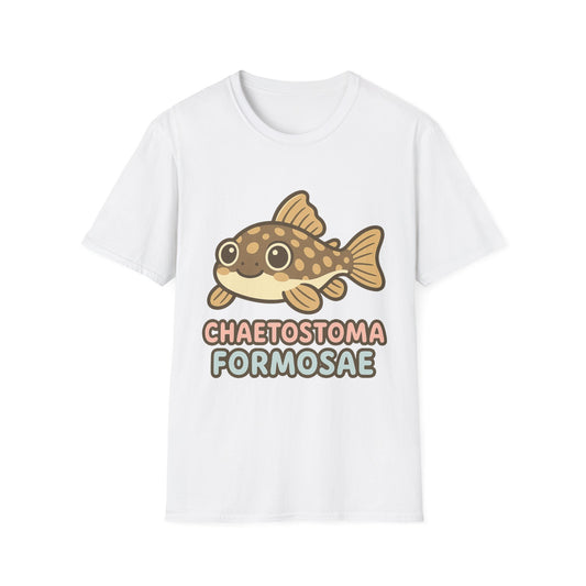 Rubber Lip Pleco Tee – Kawaii Catfish Bubble Letter Design