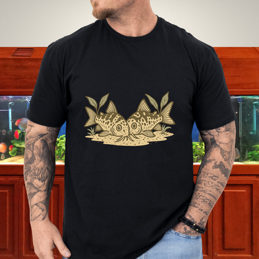 Salt and Pepper Cory Tee – Foraging Pair Nature Etching