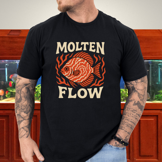 Molten Flow Psychedelic Discus Tee