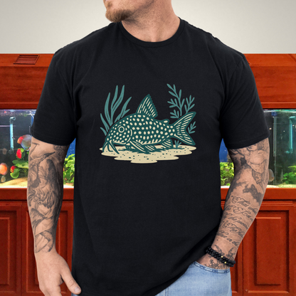 Spotted Grace Tee – Realistic Sterba’s Cory Catfish Design