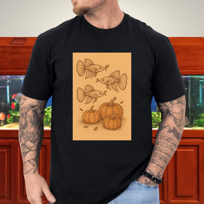 The Great Guppy Pumpkin Patch-T-Shirt-Fish &amp; Friends Tees