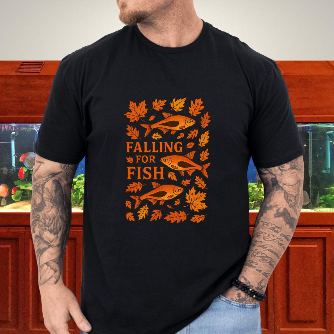 Autumn Leaves & Rasboras-T-Shirt-Fish &amp; Friends Tees