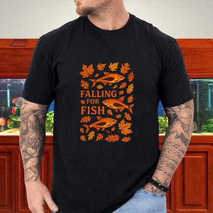 Autumn Leaves & Rasboras-T-Shirt-Fish &amp; Friends Tees