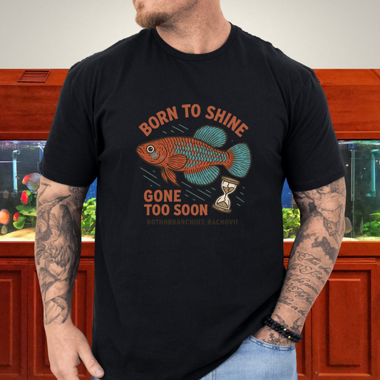 Bluefin Nothobranch Tee – Born to Shine, Gone Too Soon
