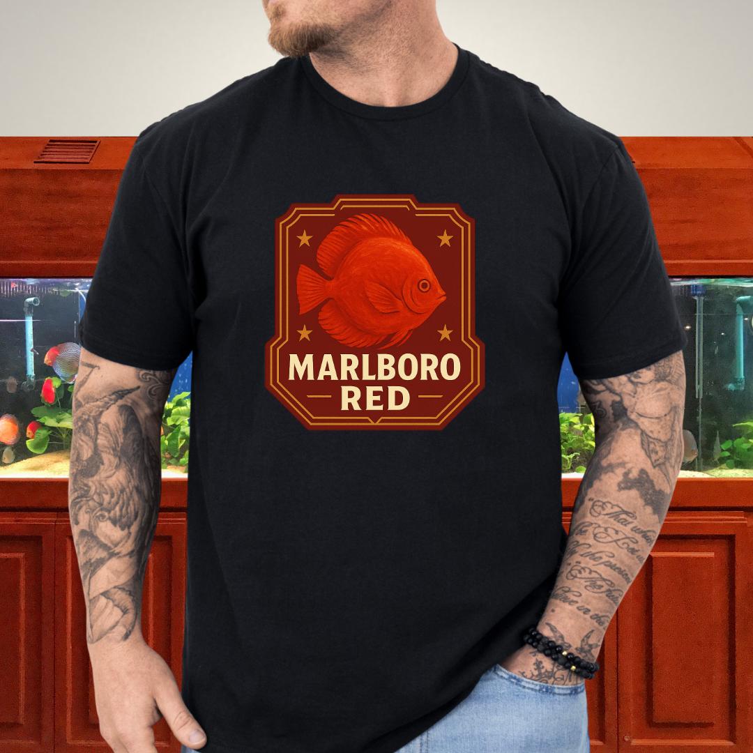 Marlboro Red Discus Prestige T-Shirt-T-Shirt-Fish &amp; Friends Tees