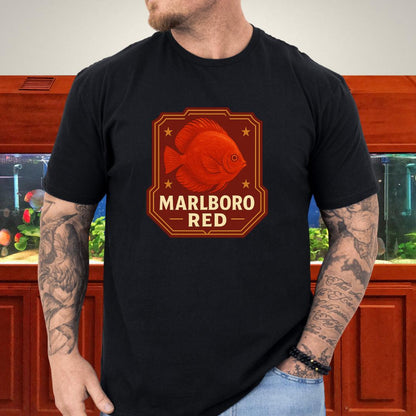 Marlboro Red Discus Prestige T-Shirt-T-Shirt-Fish &amp; Friends Tees