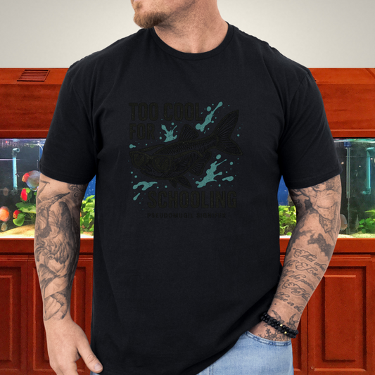 Nano Fish Humor Shirt – Too Cool for Schooling