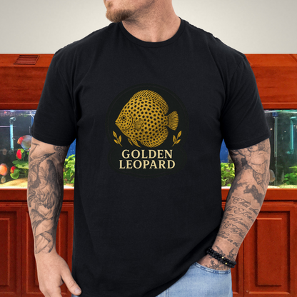 Vintage Golden Leopard Discus Tee