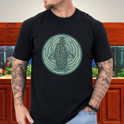 Ripple View Tee – Retro Corydoras Sterbai Lithograph-T-Shirt-Fish &amp; Friends Tees