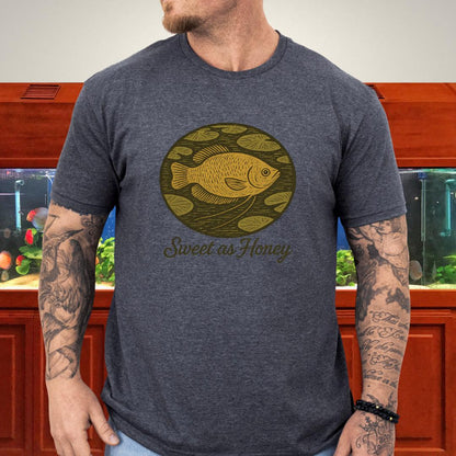 Sweet as Honey Tee – Hand-Sketched Honey Gourami Design