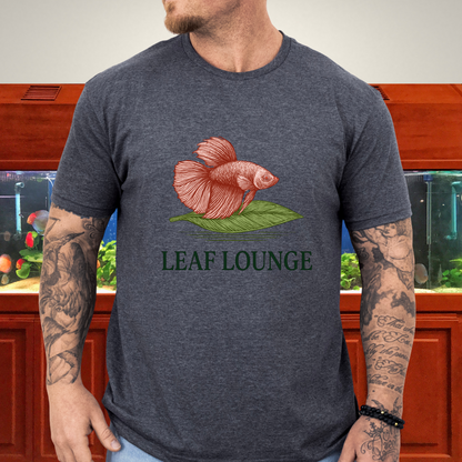 Leaf Rest Betta Tee – Floating Betta Fish Design