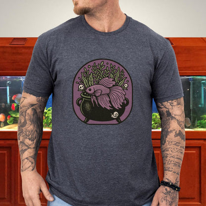 Witchy Betta Brew-T-Shirt-Fish &amp; Friends Tees