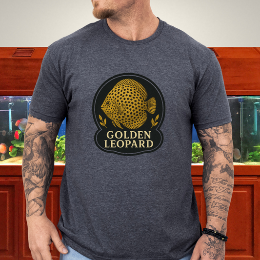 Vintage Golden Leopard Discus Tee