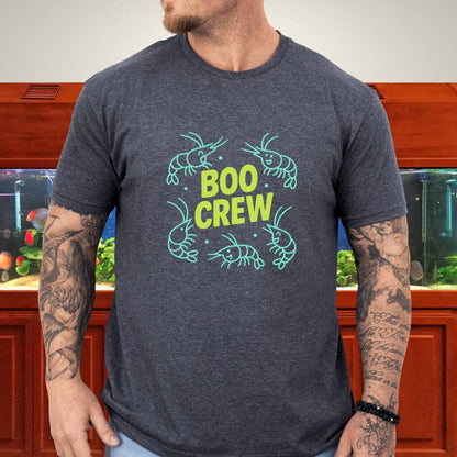 Ghost Shrimp Boo Crew-T-Shirt-Fish &amp; Friends Tees