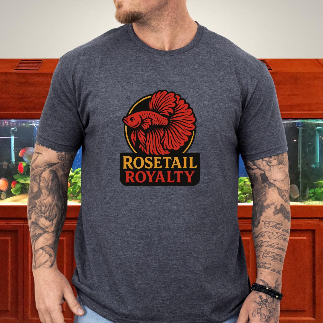 Rosetail Royalty Betta Fish T-Shirt-T-Shirt-Fish &amp; Friends Tees