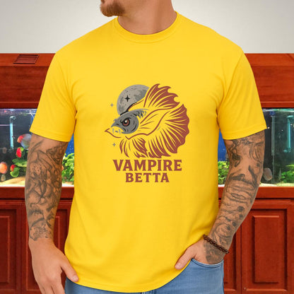 Vampire Betta-T-Shirt-Fish &amp; Friends Tees
