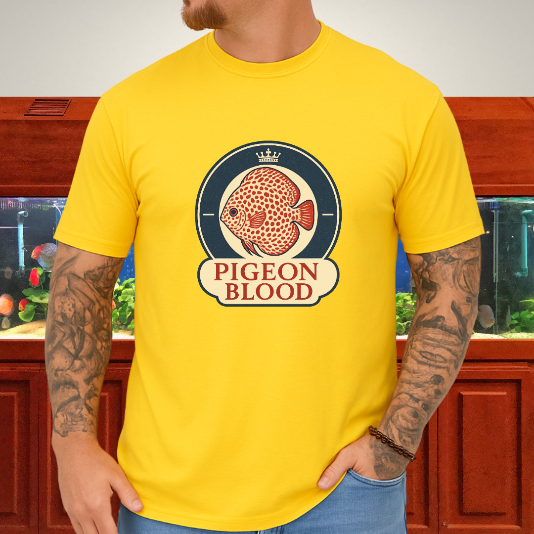 Vintage Pigeon Blood Discus Crown Crest Shirt