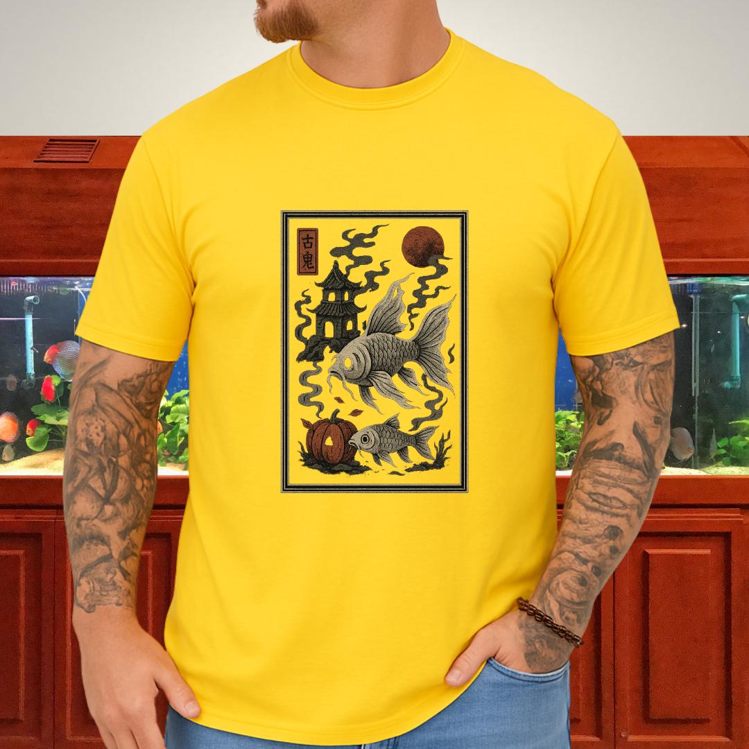 The Haunted Aquarium-T-Shirt-Fish &amp; Friends Tees