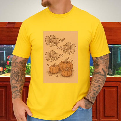 The Great Guppy Pumpkin Patch-T-Shirt-Fish &amp; Friends Tees