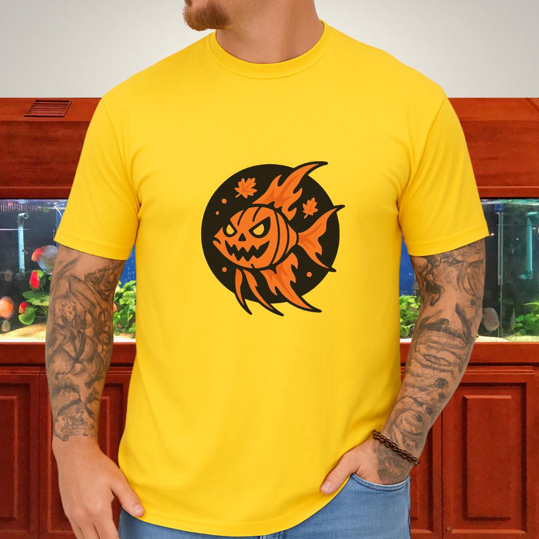 Jack-o’-Lantern Angelfish-T-Shirt-Fish &amp; Friends Tees